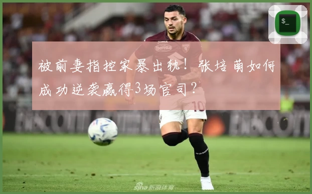 被前妻指控家暴出轨！张培萌如何成功逆袭赢得3场官司？